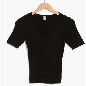 Love by design haley notch neck rib t-shirt